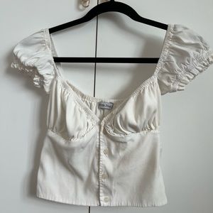 With Jéan milkmaid Louie top